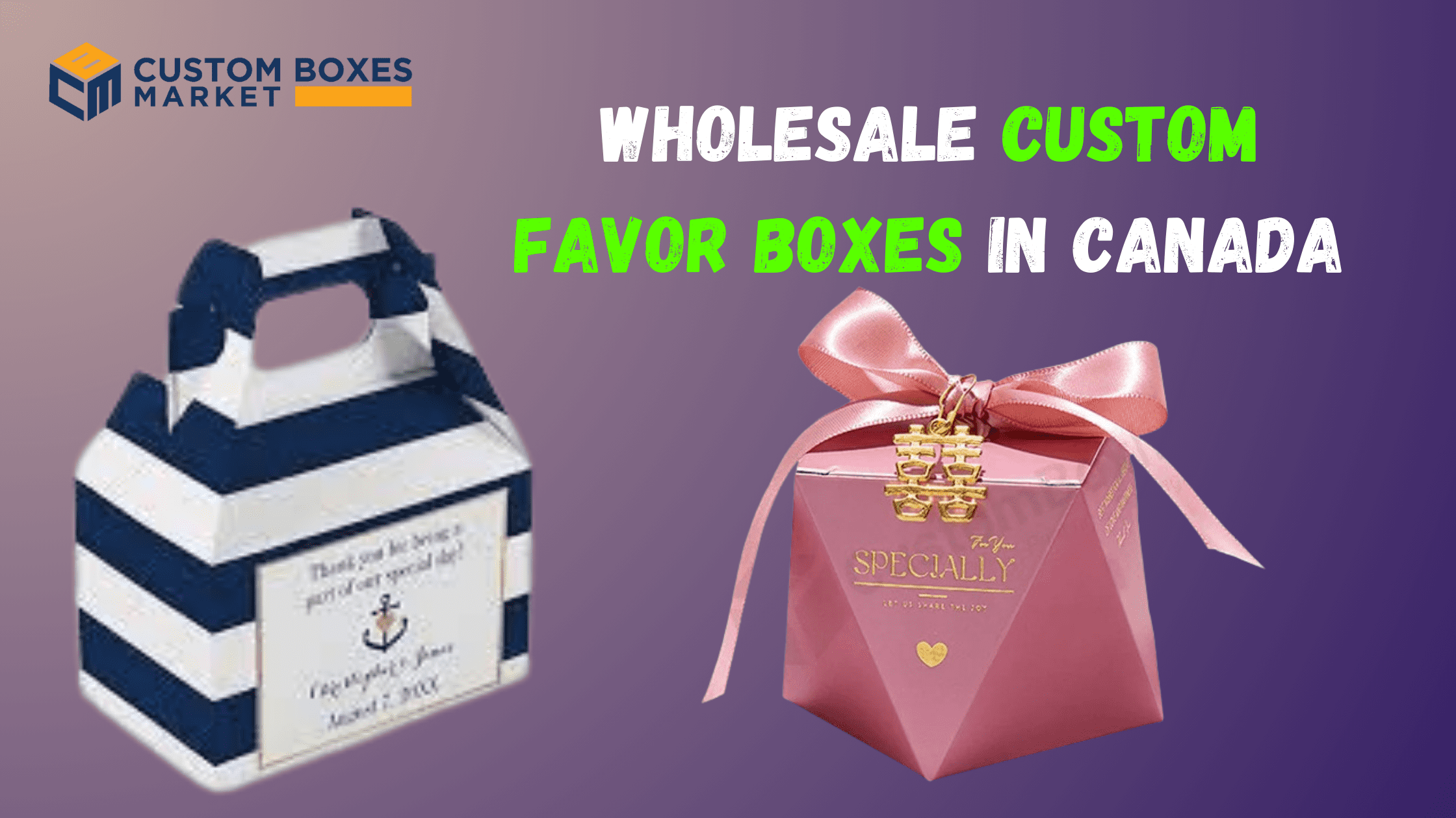 Elevating Celebrations: The Allure of Custom Favour Boxes Canada